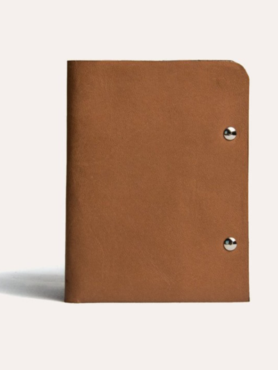 Unstitched Leather Twofold Wallet