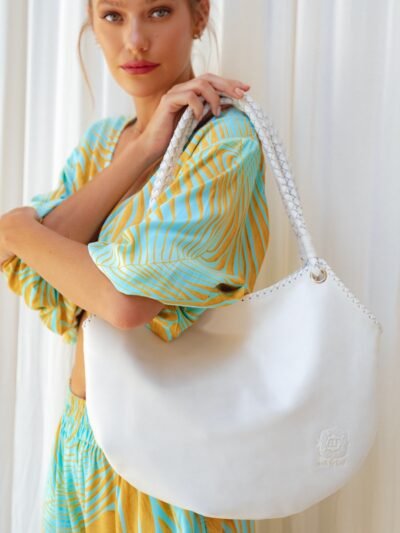 Esmeralda Leather Tote Bag
