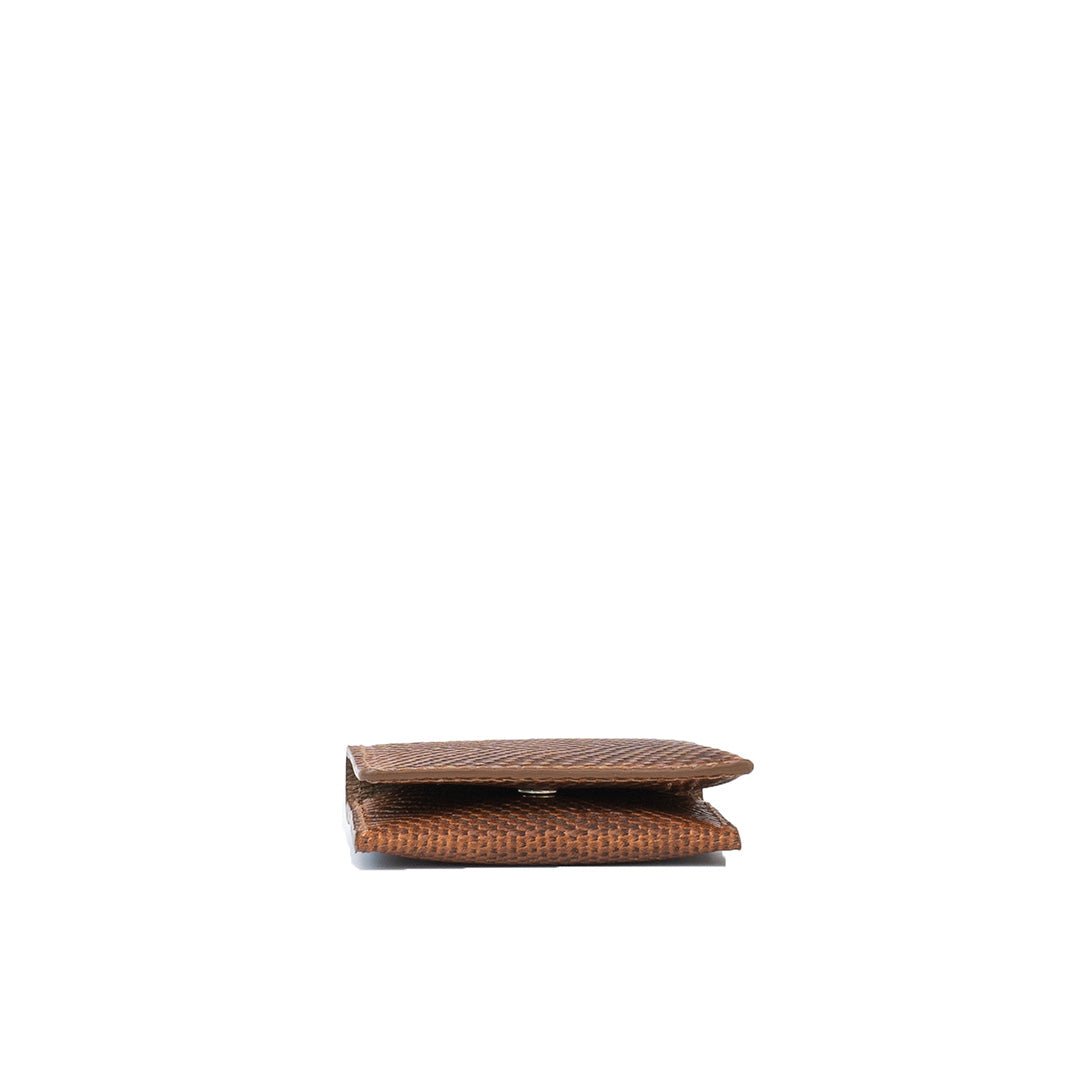 Leather Card Wallet for AirTag - Minimalist 5.0 (Snake Print) - Image 5