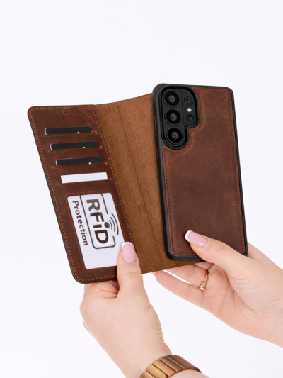 Buffalo Samsung Galaxy S26 Leather Wallet Case