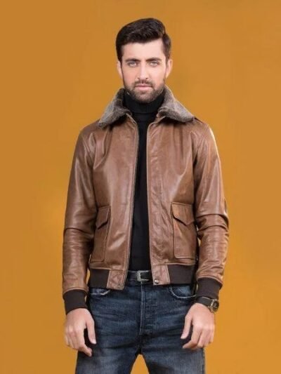 Aviator Leather Jacket