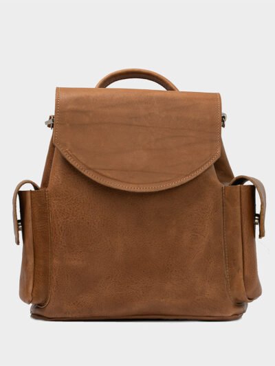 Leather backpack - Chatelet (Brown)