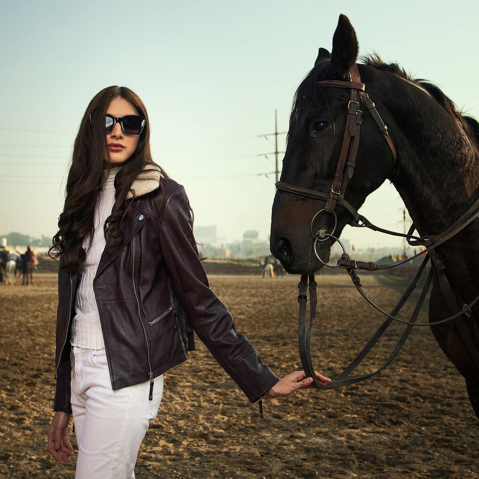 Burgundy Leather Jacket - Image 2