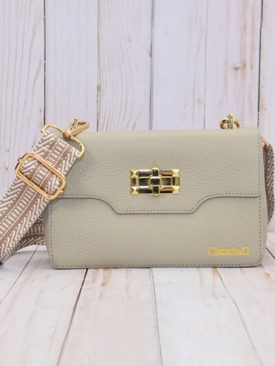 Sidekick Leather Shoulder Bag -Tan