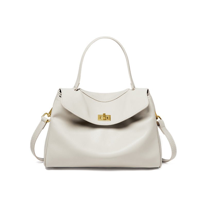 Cloud Leather Satchel Bag - Image 7