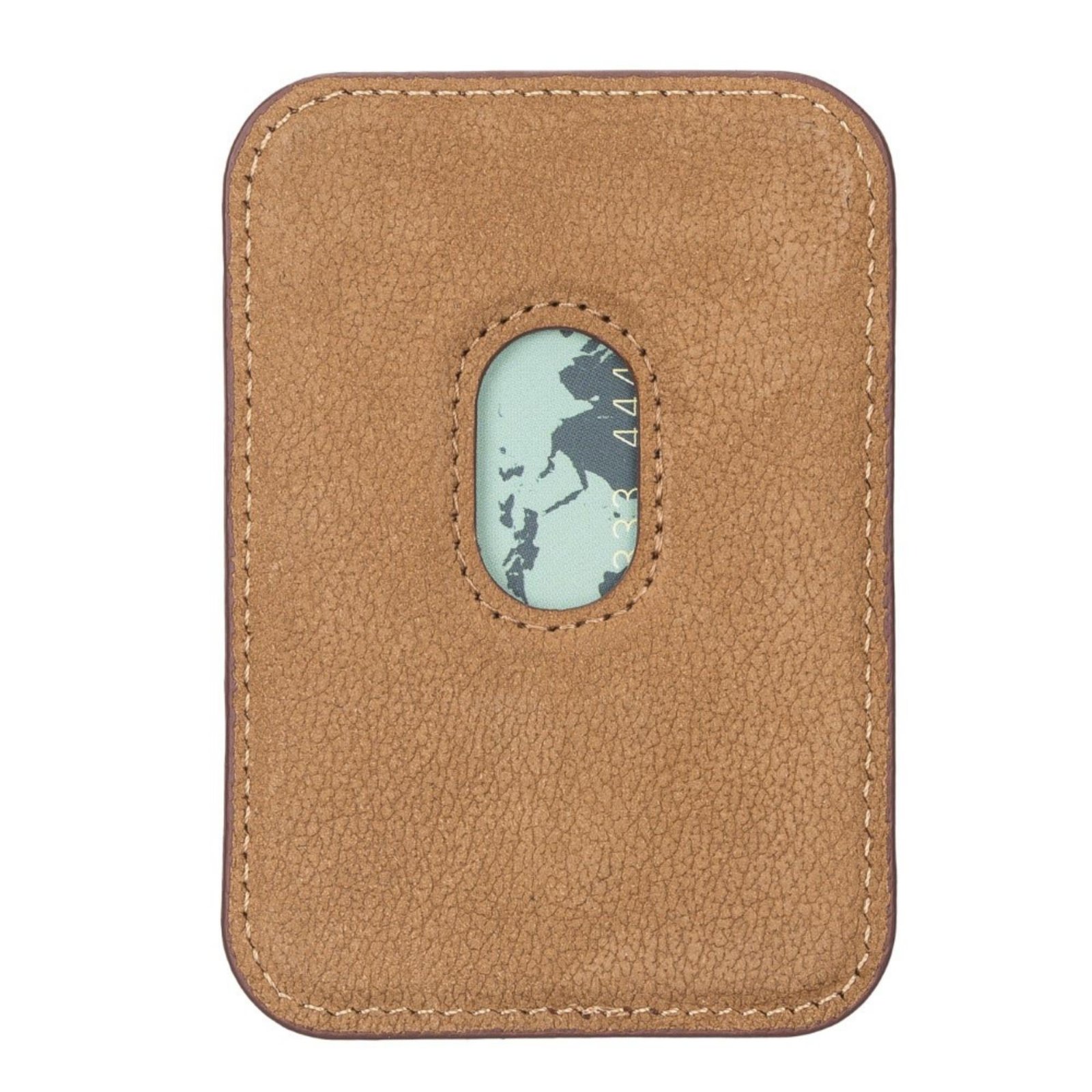 Cortland Full-Grain Leather Card Holder Wallet with Magnet - Image 4