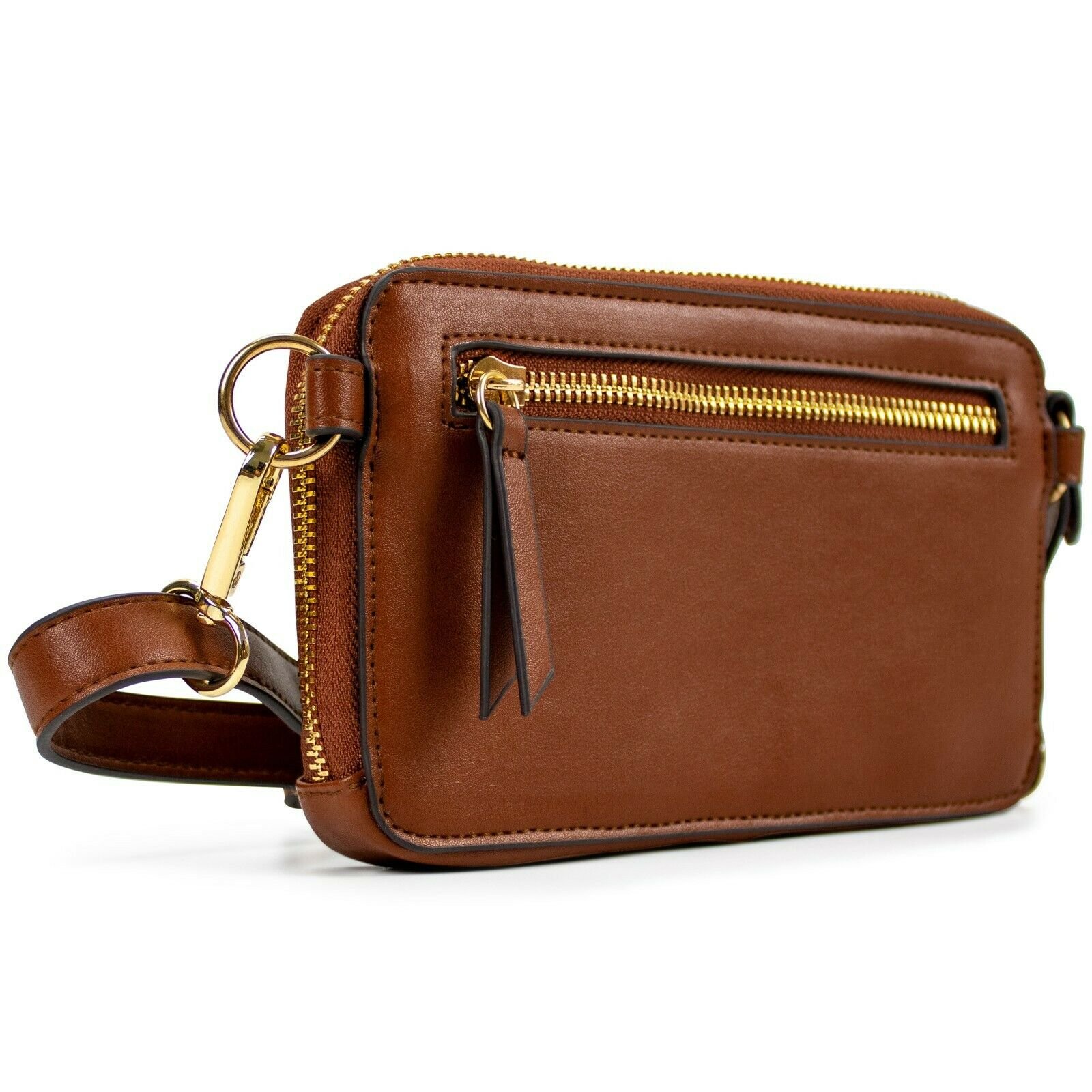 Leopard Vegan Leather Pouch Belt Bag - Image 2
