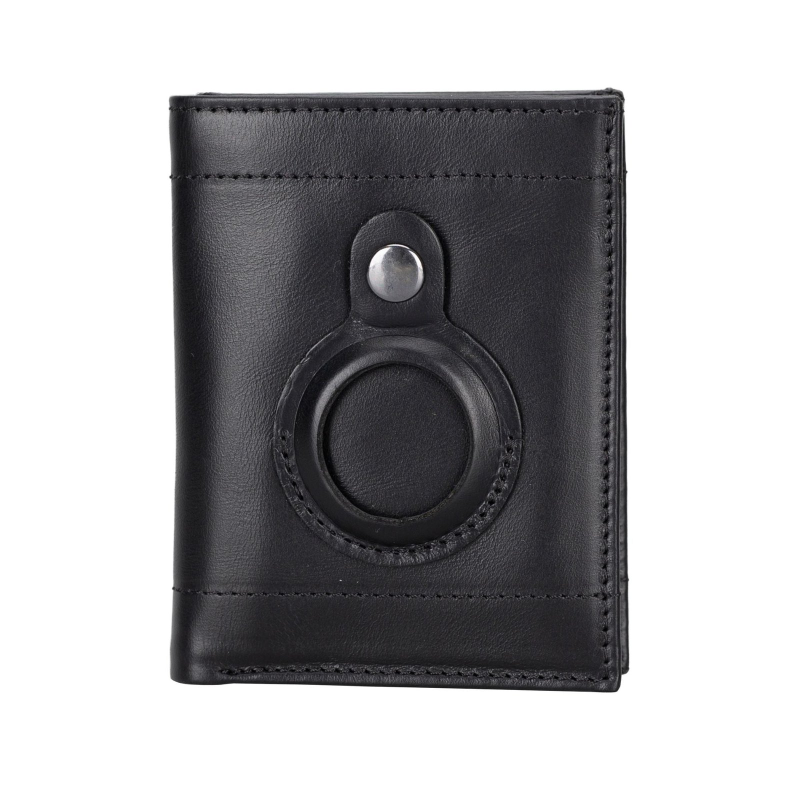 Glendo Apple AirTag Slot Leather Wallet, Handcrafted, Unisex - Image 7