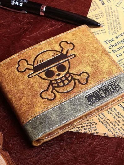 One Piece Mugiwara Leather Wallet