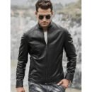 Men’s Leather Biker Jacket