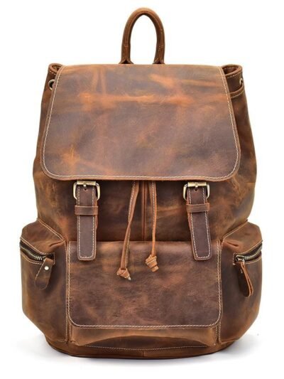 The Hagen Backpack | Vintage Leather Backpack