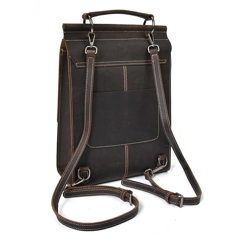 The Unn Backpack | Vintage Leather Backpack - Image 4