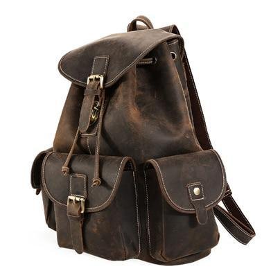 The Thorsen Backpack | Small Handmade Genuine Leather Backpack - Image 6