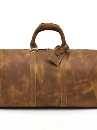 The Bjarke Weekender | Handcrafted Leather Duffle Bag