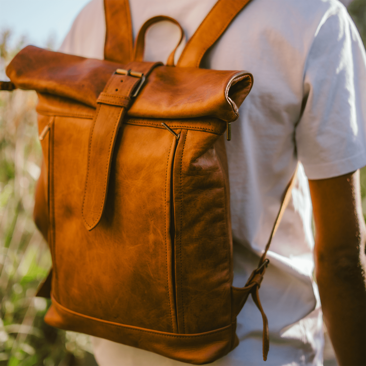 Leather Backpack Clot - Image 2